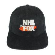 NHL (KC) - NHL On Fox Snapback Hat 1990s OSFA Vintage Retro Hockey