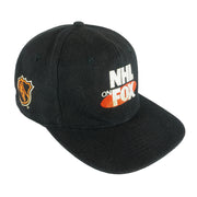 NHL (KC) - NHL On Fox Snapback Hat 1990s OSFA Vintage Retro Hockey
