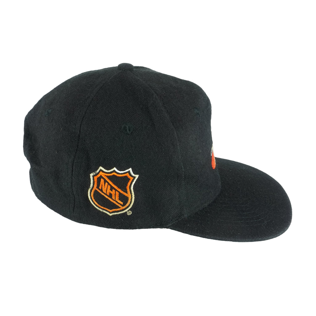 NHL (KC) - NHL On Fox Snapback Hat 1990s OSFA Vintage Retro Hockey