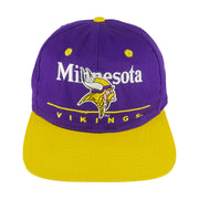 NFL (EAsports) - Minnesota Vikings Snapback Hat 1990s OSFA Vintage Retro Football