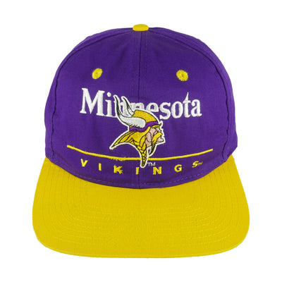 NFL (Eastport) - Minnesota Vikings Snapback Hat 1990s OSFA