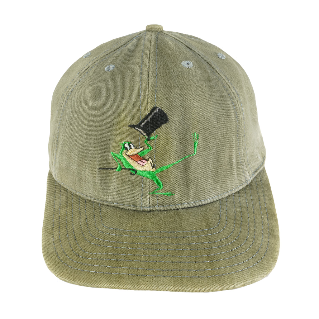 Vintage (Warner Bros) - Michigan J. Frog Embroidered Snapback Hat OSFA Vintage Retro