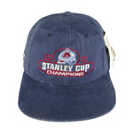 NHL (New Era) - Colorado Avalanche Strap Back With Tag Hat 2001 OSFA