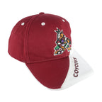NHL (Twin) - Phoenix Coyotes Embroidered Strap Back Hat 1990s OSFA Vintage Retro Hockey