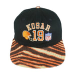 NFL (Zubaz) - Cleveland Browns Kosar 19 Snapback Hat 1990s OSFA