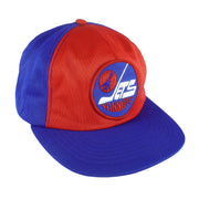 NHL (Beco) - Winnipeg Jets Snapback Hat 1990s OSFA Vintage Retro Hockey