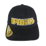 NHL (American Needle) - Boston Bruins 3D Puff Strapback Hat 1990s OSFA