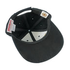 NHL (American Needle) - Boston Bruins 3D Puff Strapback Hat 1990s OSFA Vintage Retro Hockey
