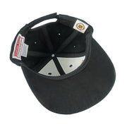NHL (American Needle) - Boston Bruins 3D Puff Strapback Hat 1990s OSFA Vintage Retro Hockey