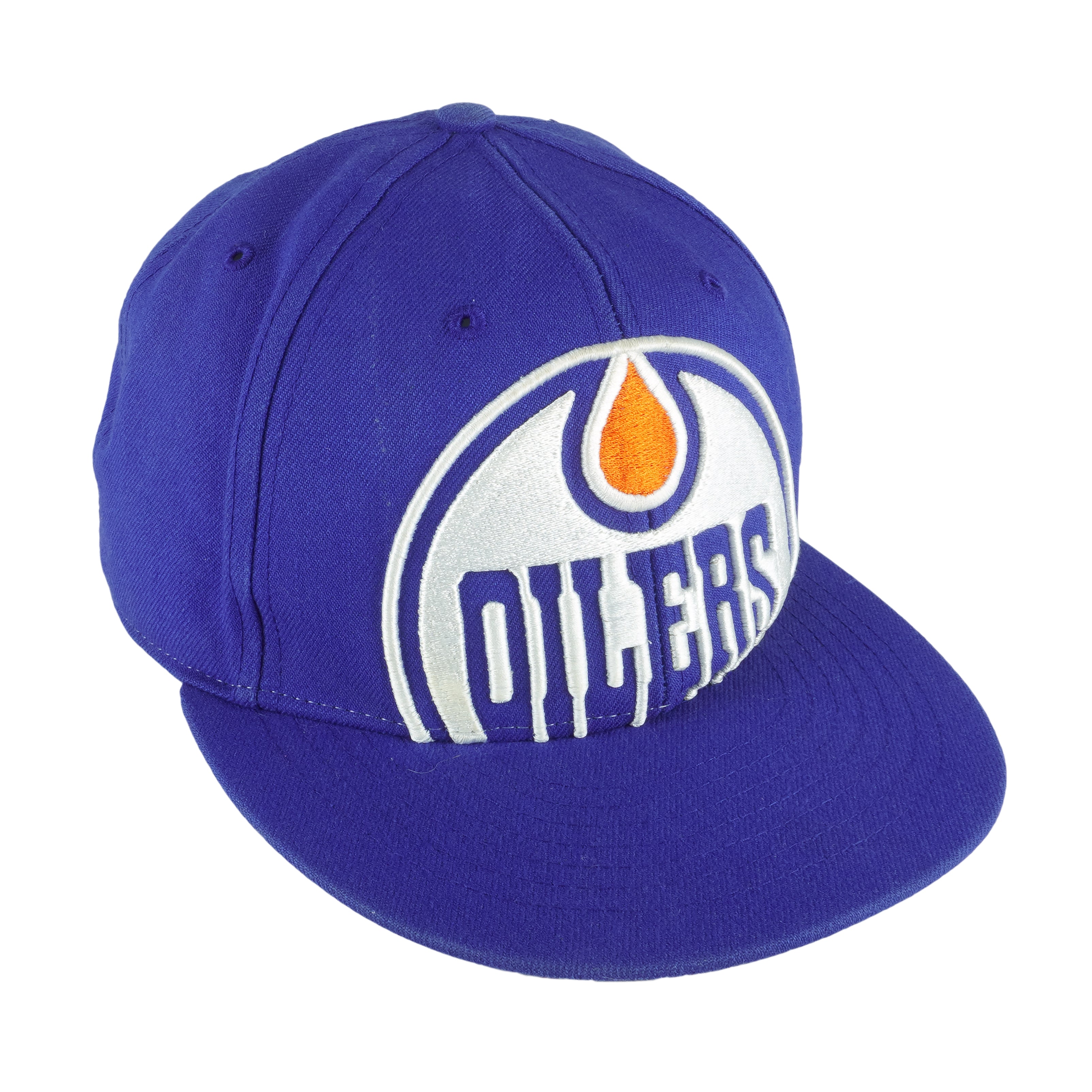 NHL(47 Brand) - Edmonton Oilers Snapback Hat 2000s OSFA Vintage Retro Hockey