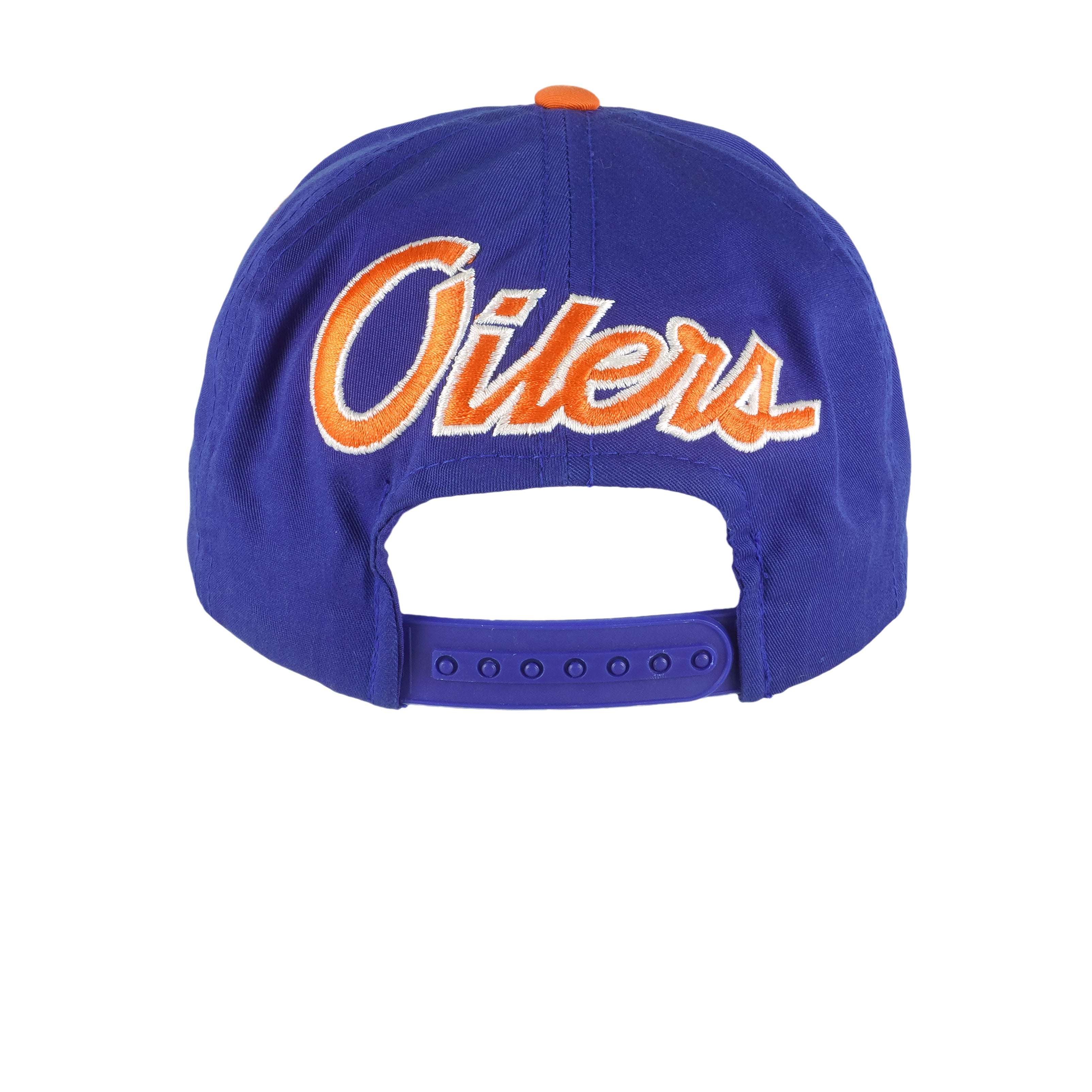 Edmonton Oilers Vintage 90's Logo 7 Graffiti Spell Out Snapback Cap Hat  - NWT