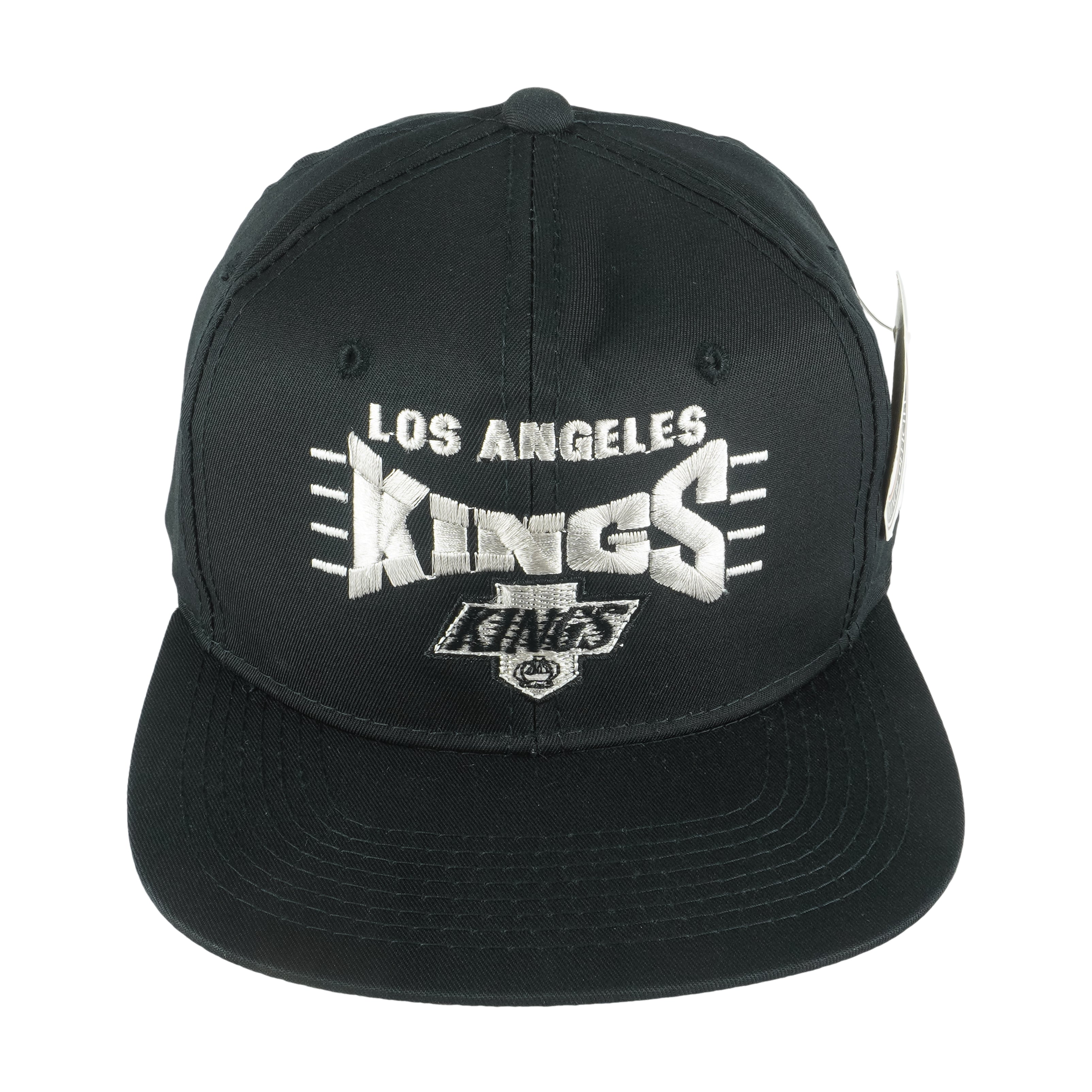 NHL (The G Cap) - Los Angeles Kings Deadstock Snapback Hat 1990s OSFA Vintage Retro Hockey