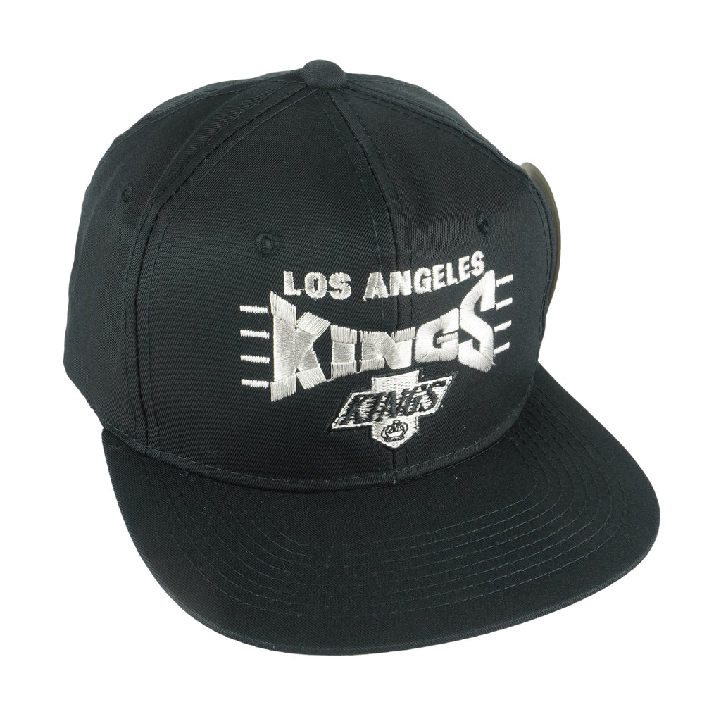 NHL (The G Cap) - Los Angeles Kings Deadstock Snapback Hat 1990s OSFA Vintage Retro Hockey