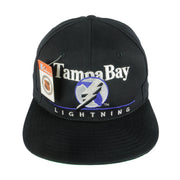 NHL (Twins) - Tampa Bay Lightning Deadstock Snapback Hat 1990s OSFA Vintage Retro Hockey