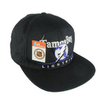 NHL (Twins) - Tampa Bay Lightning Deadstock Snapback Hat 1990s OSFA Vintage Retro Hockey