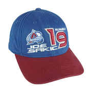 Puma - Colorado Avalanche Joe Sakic No. 19 Strap back Hat 2000s OSFA Vintage Retro Hockey