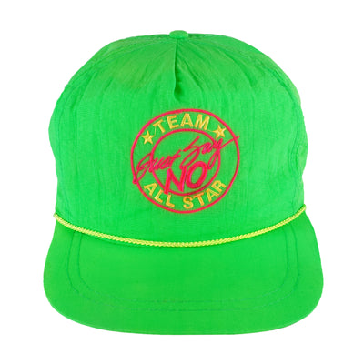 Vintage - Just Say No To Drug Team All Star Snapback Hat 1980s OSFA