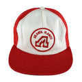 NHL (Beco) - Atlanta Flames Snapback Hat 1980s OSFA Vintage Retro Hockey