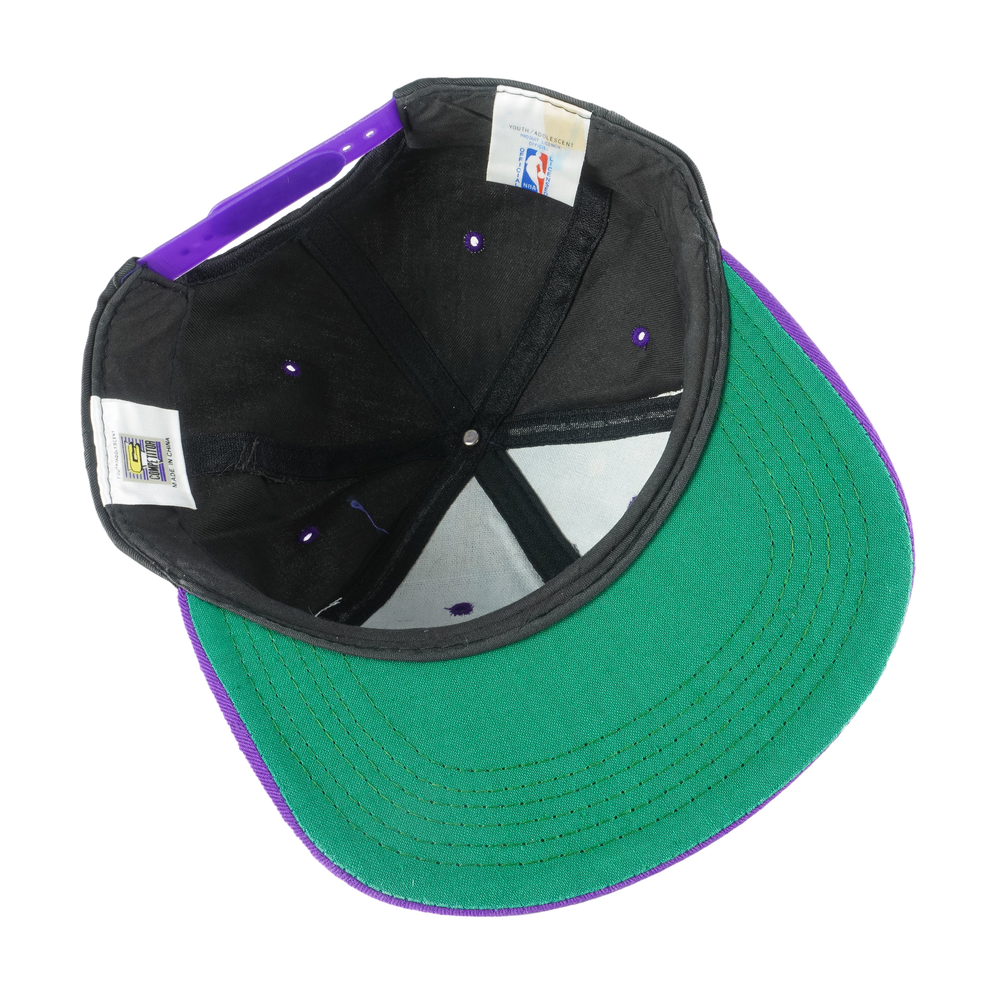 NBA (Competitor) - Toronto Raptors Adjustable Hat 1994 Youth Vintage Retro Basketball