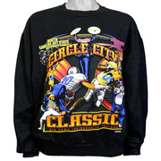 NCAA - Circle City Classic NCS VS TSU Full Body Print Sweatshirt 1990s Large Vintage Retro College Football