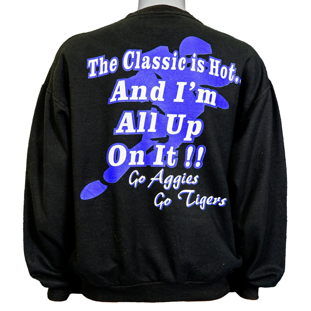 NCAA - Circle City Classic NCS VS TSU Full Body Print Sweatshirt 1990s Large Vintage Retro College Football