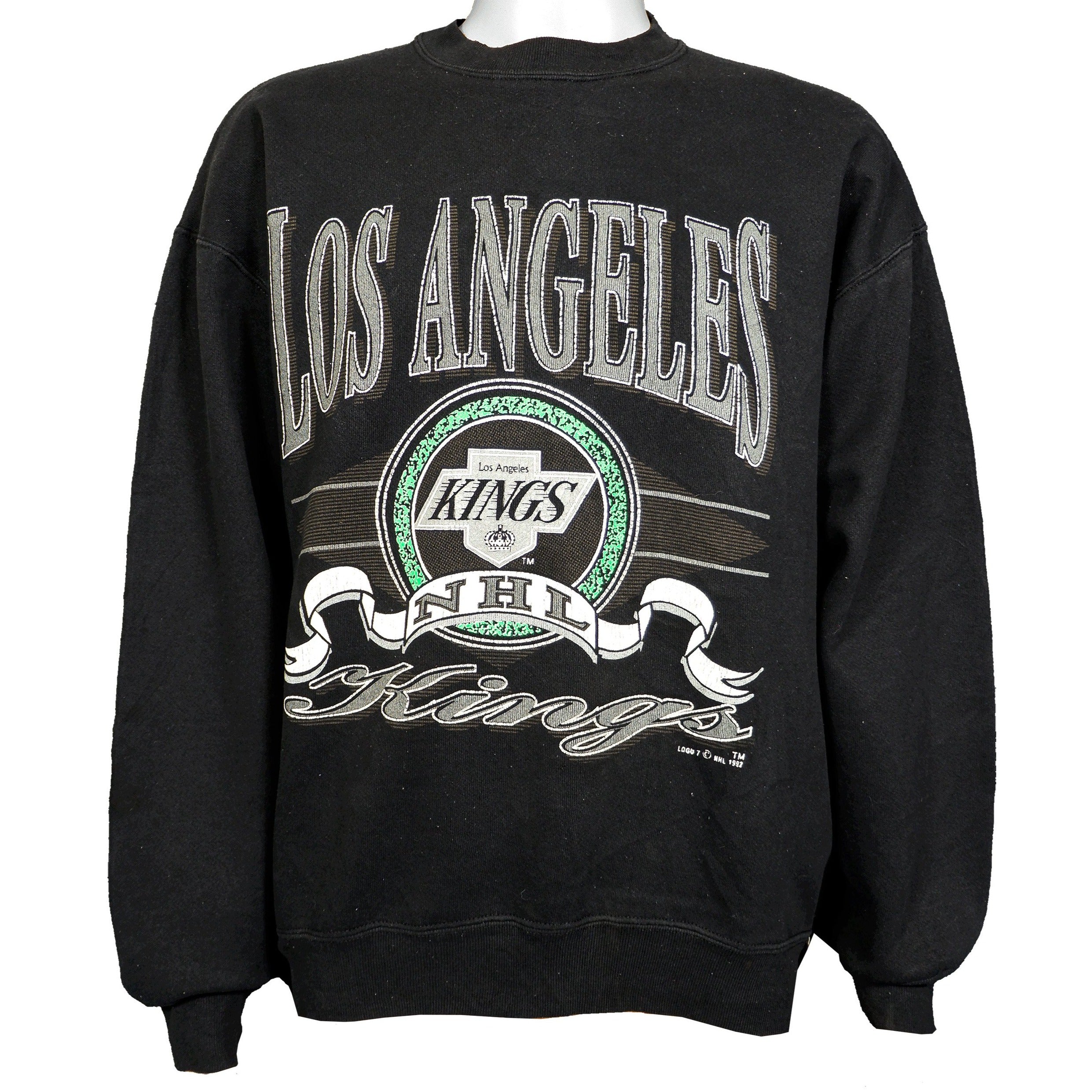 SOLD Vintage 90s Sweatshirt LA Kings Hockey Embroidery