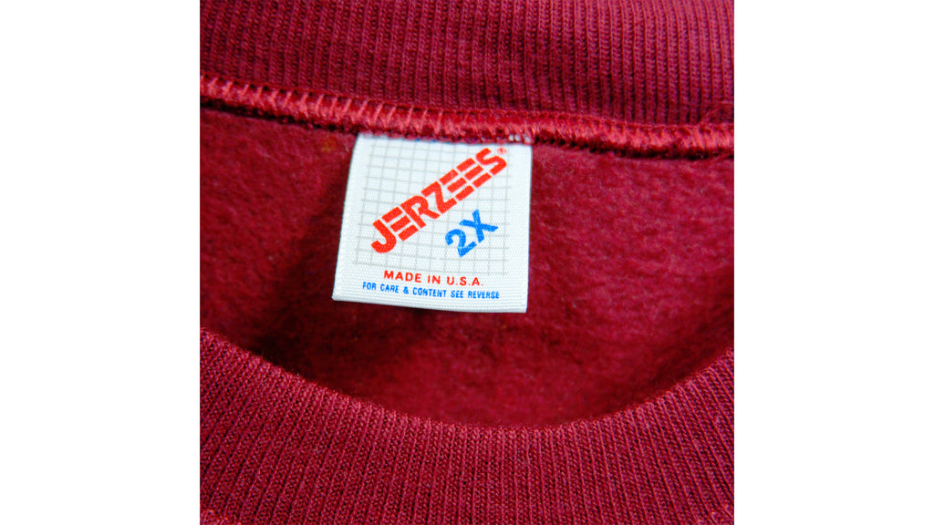 Vintage - Purple Labrador Retriver Sweatshirt 1990s X-Large Vintage Retro