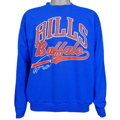 NFL - Buffalo Bills Crew Neck Sweatshirt 1990s Large