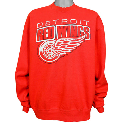 NHL - Detroit Red Wings Big Logo Sweatshirt 1990s Large