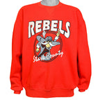 Vintage - Red Rebels - Stark County Crew Neck Sweatshirt Large Vintage Retro