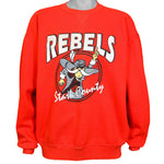 Vintage (Russell Athletic) - Red Rebels, Stark County High School Sweatshirt 1990s Large