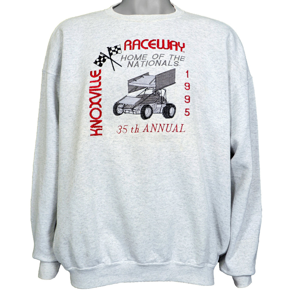 Vintage - Knoxville Raceway - 35th Annual Sweatshirt 1995 X-Large Vintage Retro