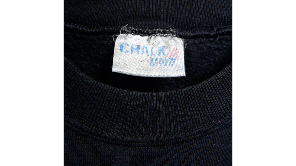 NFL (Chalk Line) - Pittsburgh Steelers  Big Logo Sweatshirt 1990s Medium Vintage Retro Football
