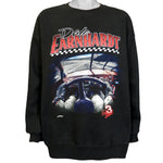 NASCAR - Black Dale Earnhardt #3 Sweatshirt 1990s X-Large Vintage Retro