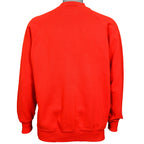 Vintage - Red Semper Fi Forever Crew Neck Sweatshirt 1990s Large Vintage Retro