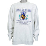 NFL - Chicago Bears Central Division Crew Neck Sweatshirt 1990s X-Large