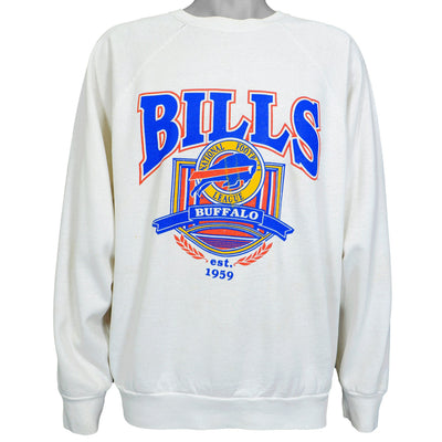 NFL - Buffalo Bills Crew Neck Sweatshirt 1990s XX-Large
