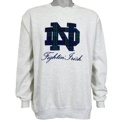 NCAA - Notre Dame Fighting Irish Big Logo Sweatshirt 1990s Large