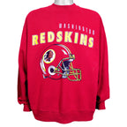 NFL (Hanes) - Washington Redskins Sweatshirt 1990s Large Vintage Retro