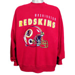 NFL (Hanes) - Washington Redskins Sweatshirt 1990s Large Vintage Retro