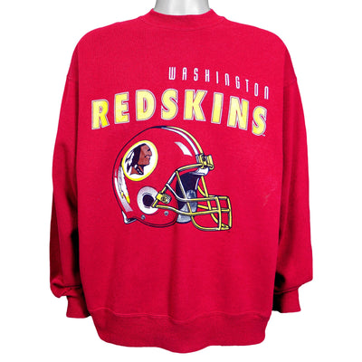 NFL (Hanes) - Washington Redskins Crew Neck Sweatshirt 1990s X-Large