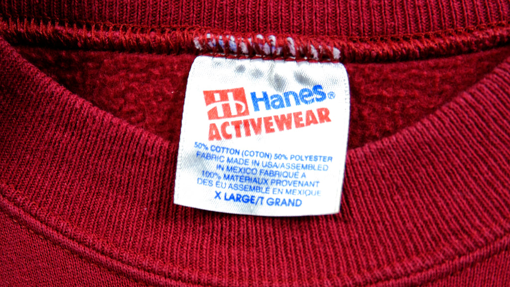 NFL (Hanes) - Washington Redskins Sweatshirt 1990s Large Vintage Retro