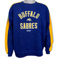 NHL (CCM) - Buffalo Sabres Sweatshirt 1990s Medium Vintage Retro Hockey