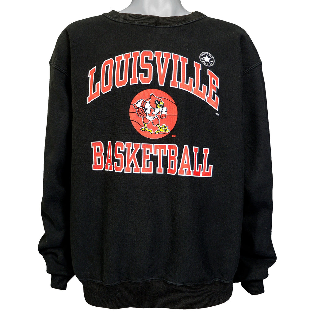 NCAA - Louisville Basketball Sweatshirt 1990s XX-Large Vintage Retro Basketball college