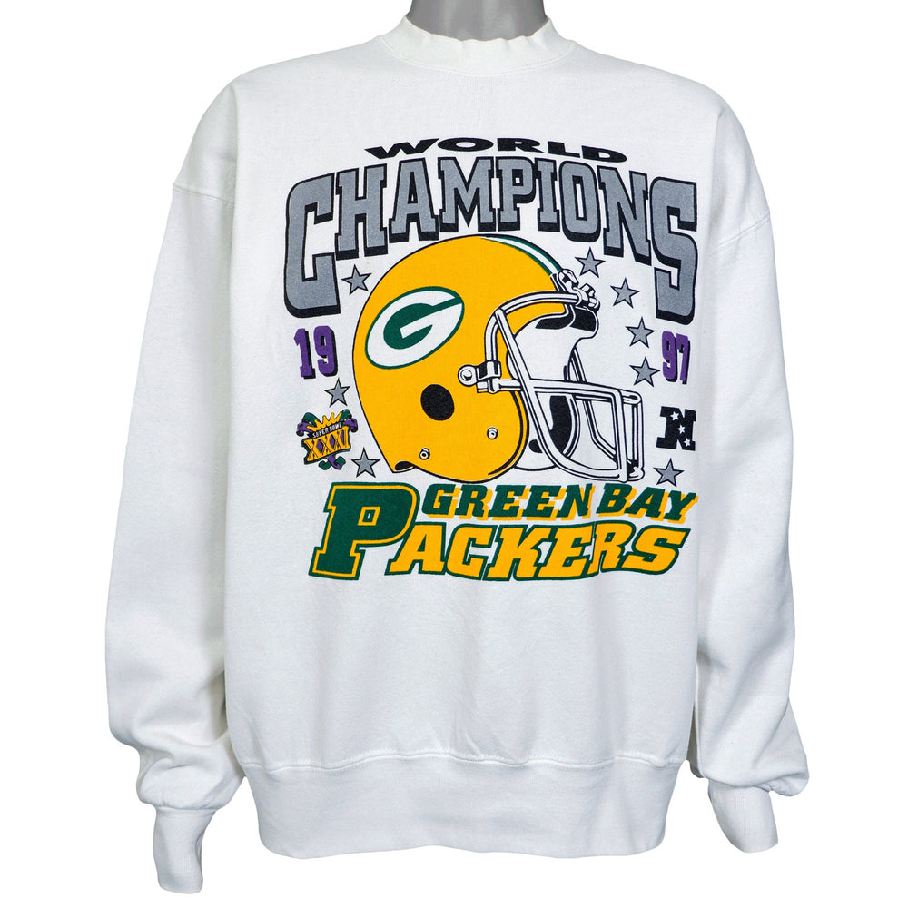 NFL - Green Bay Packers Sweatshirt 1997 Large Vintage Retro Football