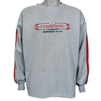 NASCAR (Chase) - Dale Earnhardt Jr. #8, Budweiser Racing Sweatshirt 1990s Large