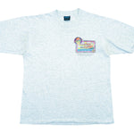 Vintage - Grey Conchy Joes Premium Rum T-Shirt 1990s Large Vintage Retro 