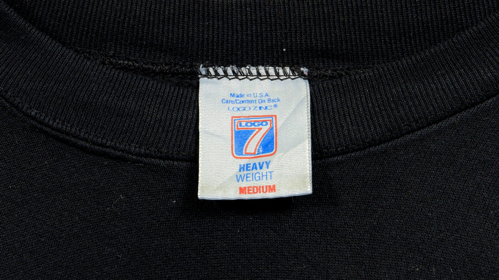 NBA (Logo 7) - Portland Blazers Crew Neck Sweatshirt 1990s Medium Vintage Retro Basketball