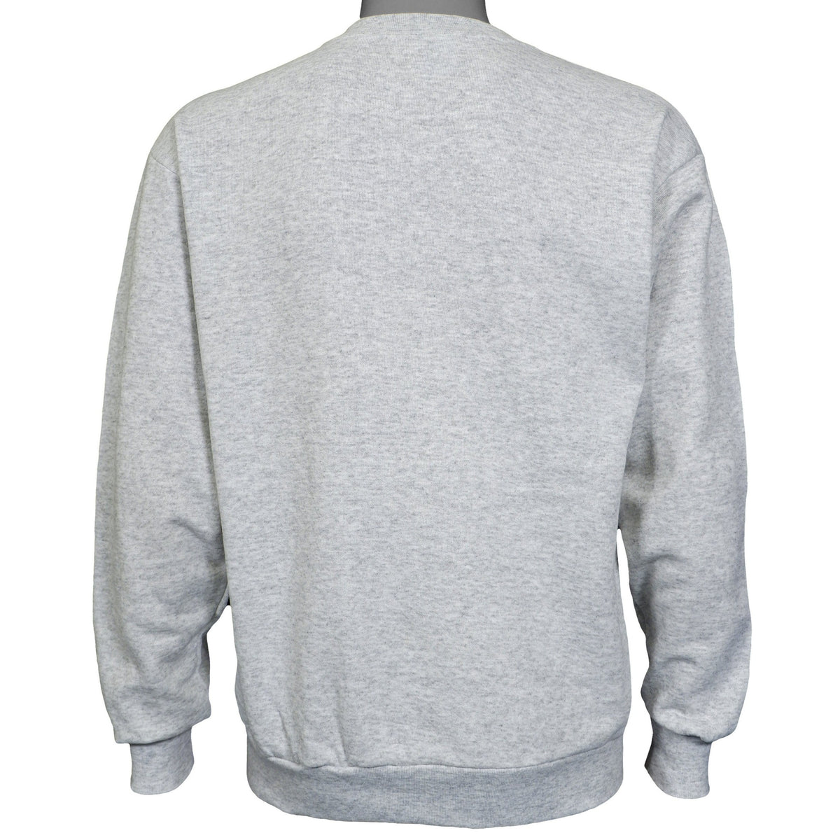 Vintage - Grey Pansies Sweatshirt 1990s Medium Vintage Retro