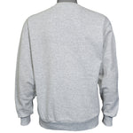 Vintage - Grey Pansies Sweatshirt 1990s Medium Vintage Retro